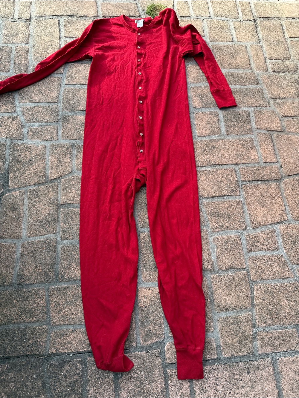 The Territory Ahead Red Men’s Long-Sleeve One-Piece Jumpsuit 2XL